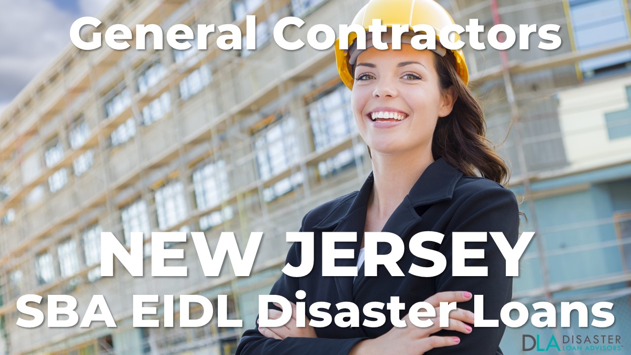 New Jersey Construction and Remodeling Industry SBA EIDL