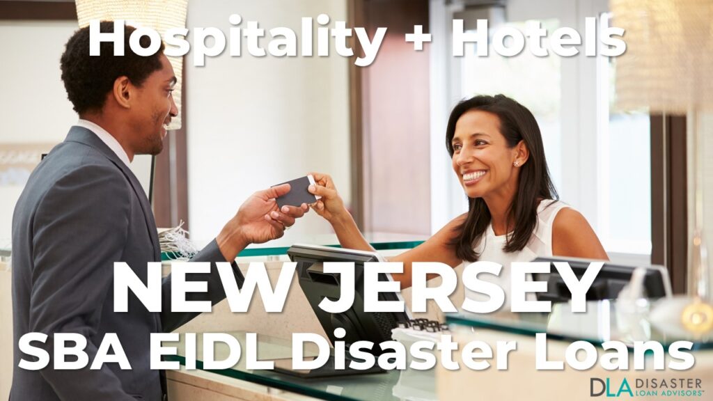 New Jersey Hospitality Industry SBA EIDL