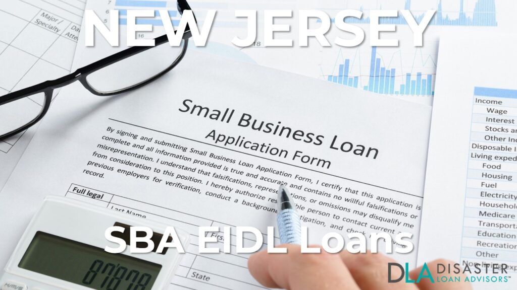 New Jersey SBA EIDL Loans