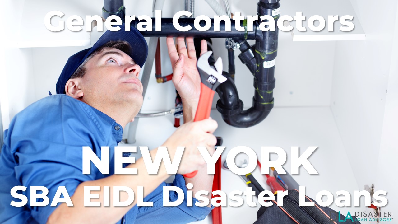 New York Construction and Remodeling Industry SBA EIDL