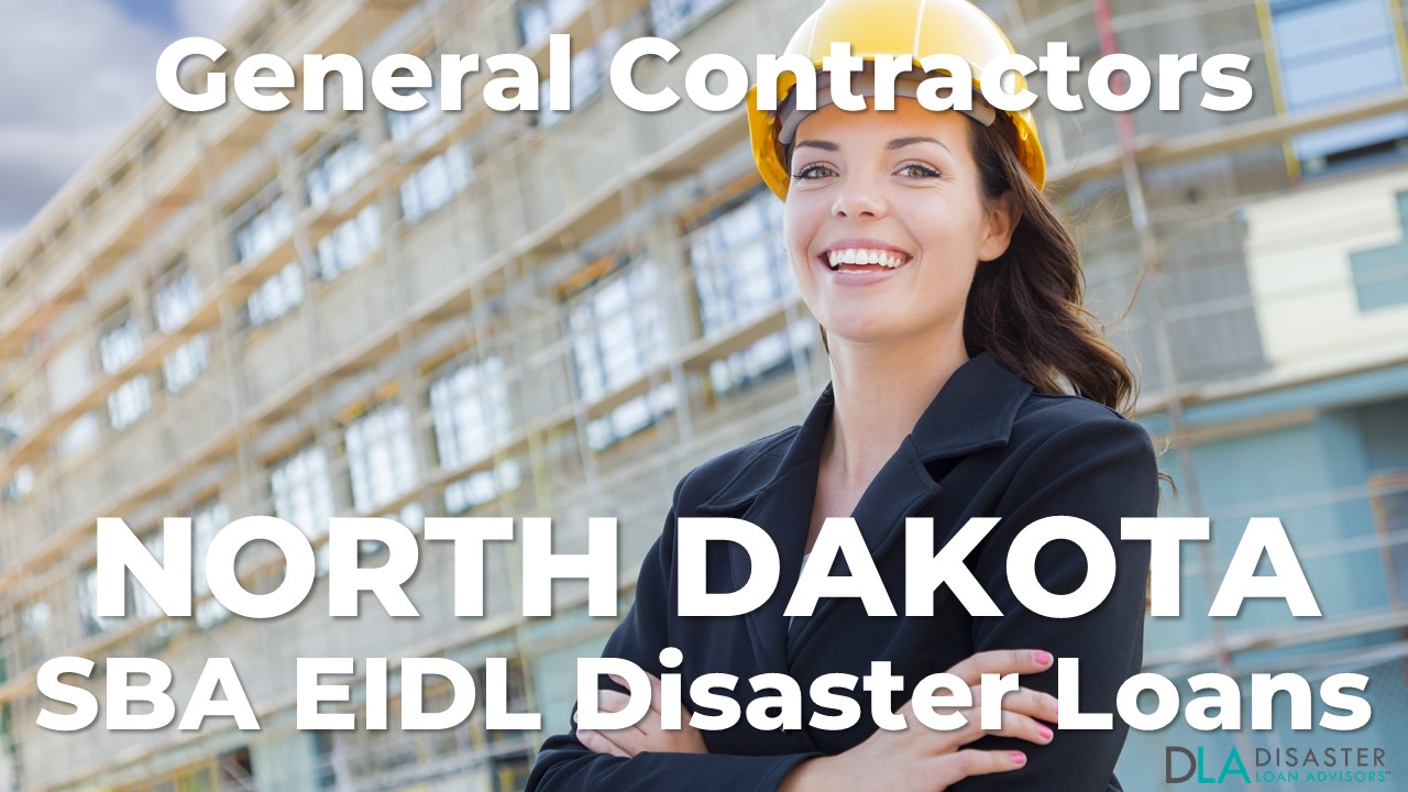 North Dakota Construction and Remodeling Industry SBA EIDL