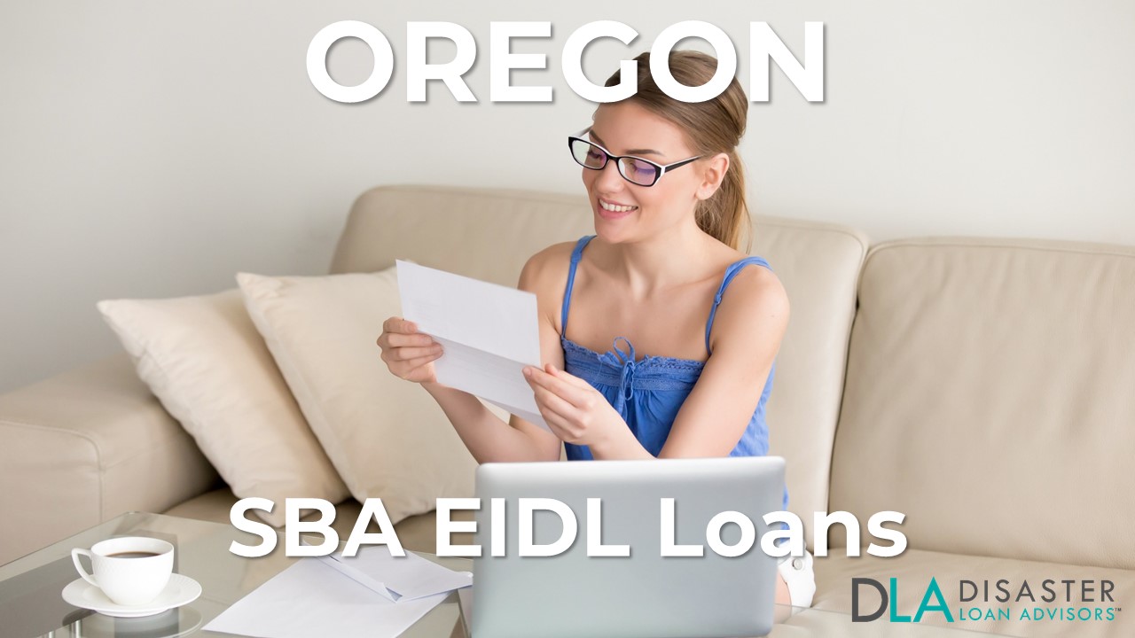 Oregon SBA EIDL Loans