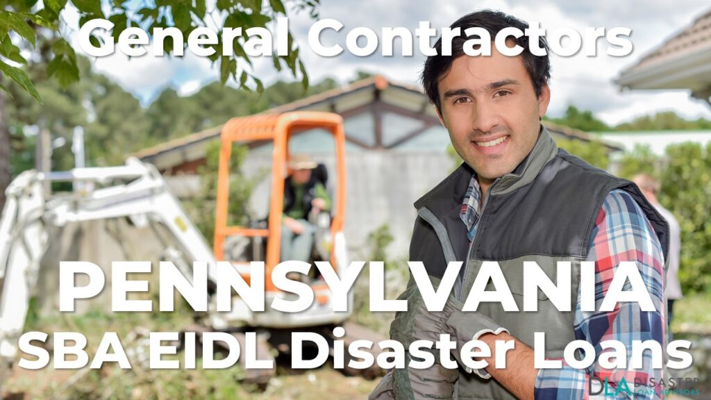 Pennsylvania Construction and Remodeling Industry SBA EIDL