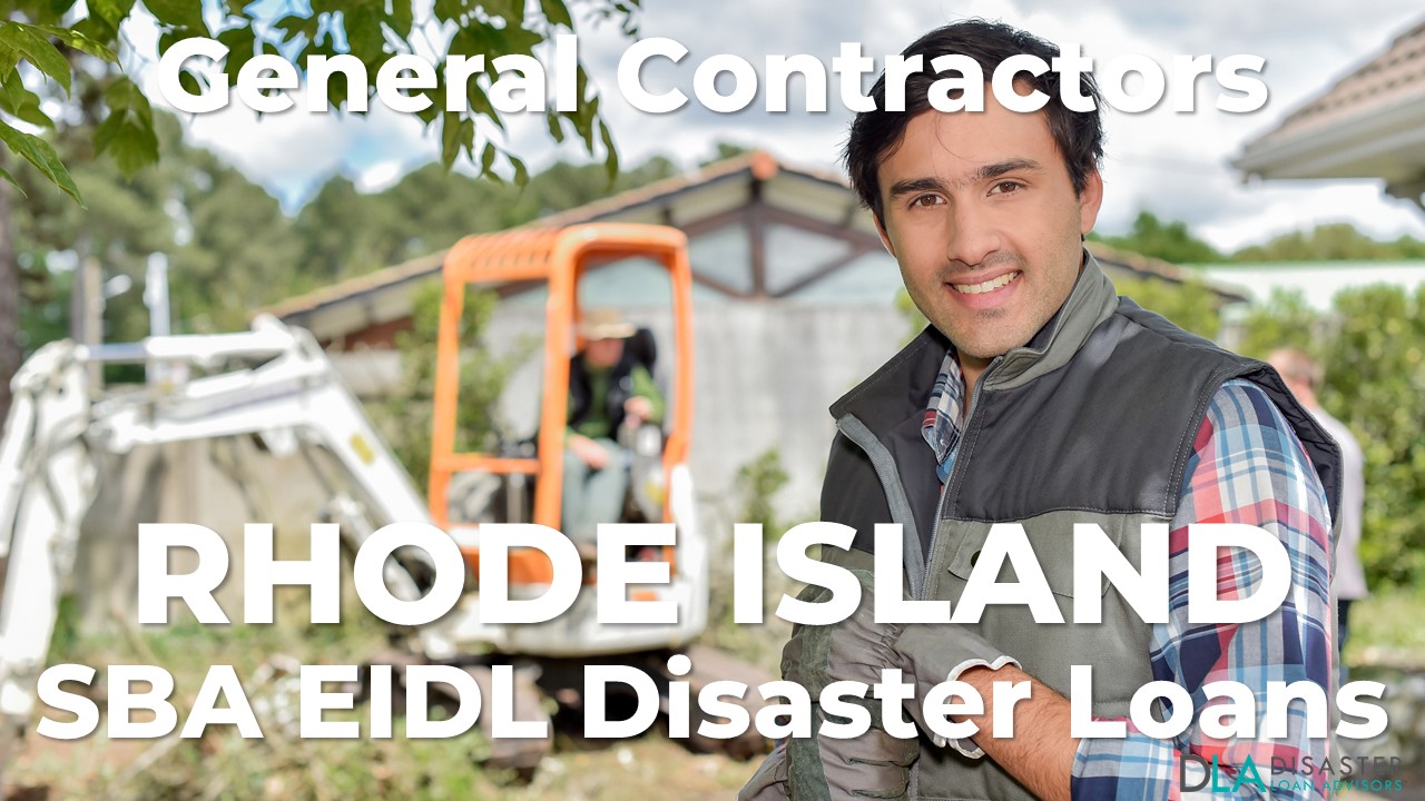 Rhode Island Construction and Remodeling Industry SBA EIDL