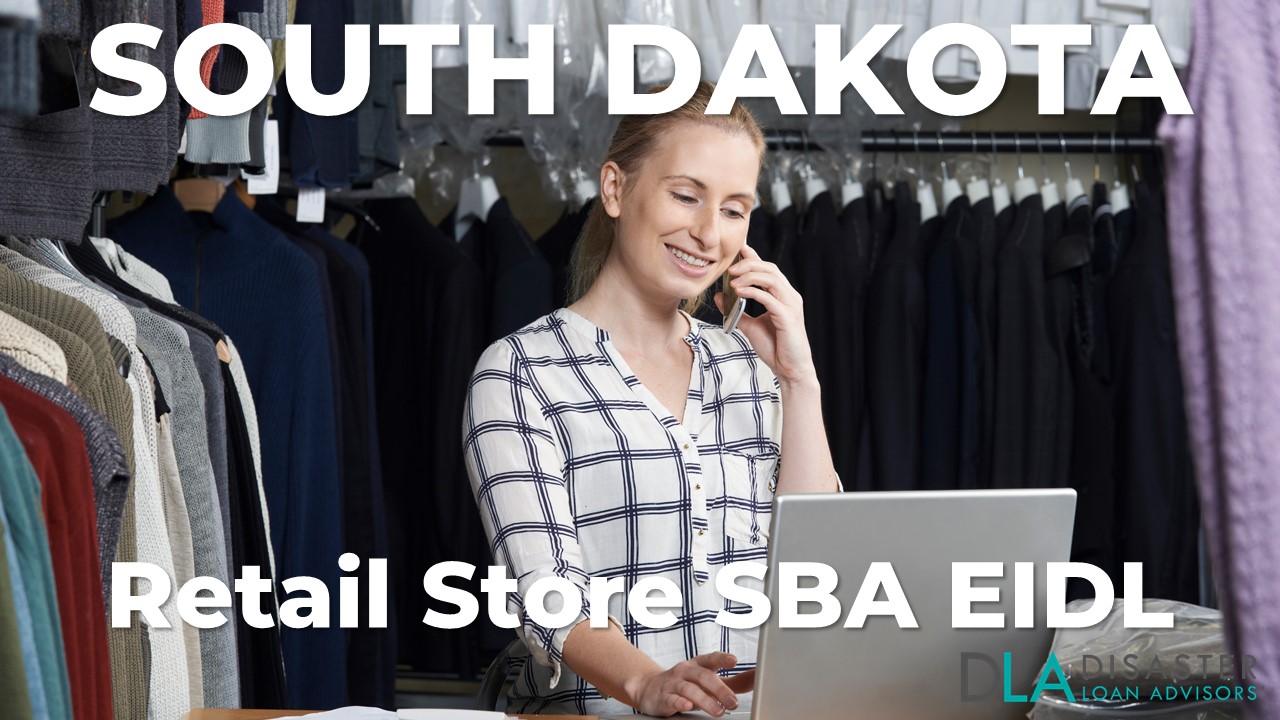 South Dakota Retail Store EIDL Loans for SD Retailers