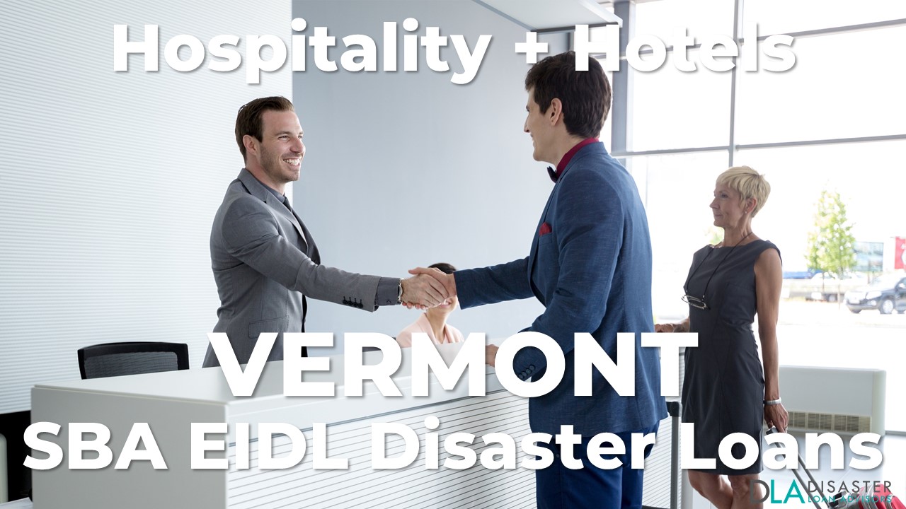 Vermont Hospitality Industry SBA EIDL