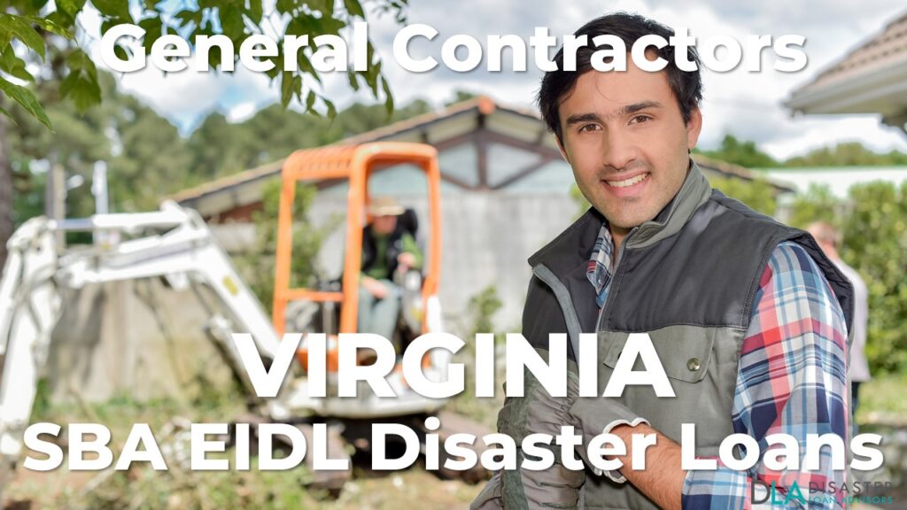Virginia Construction and Remodeling Industry SBA EIDL