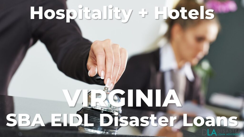 Virginia Hospitality Industry SBA EIDL
