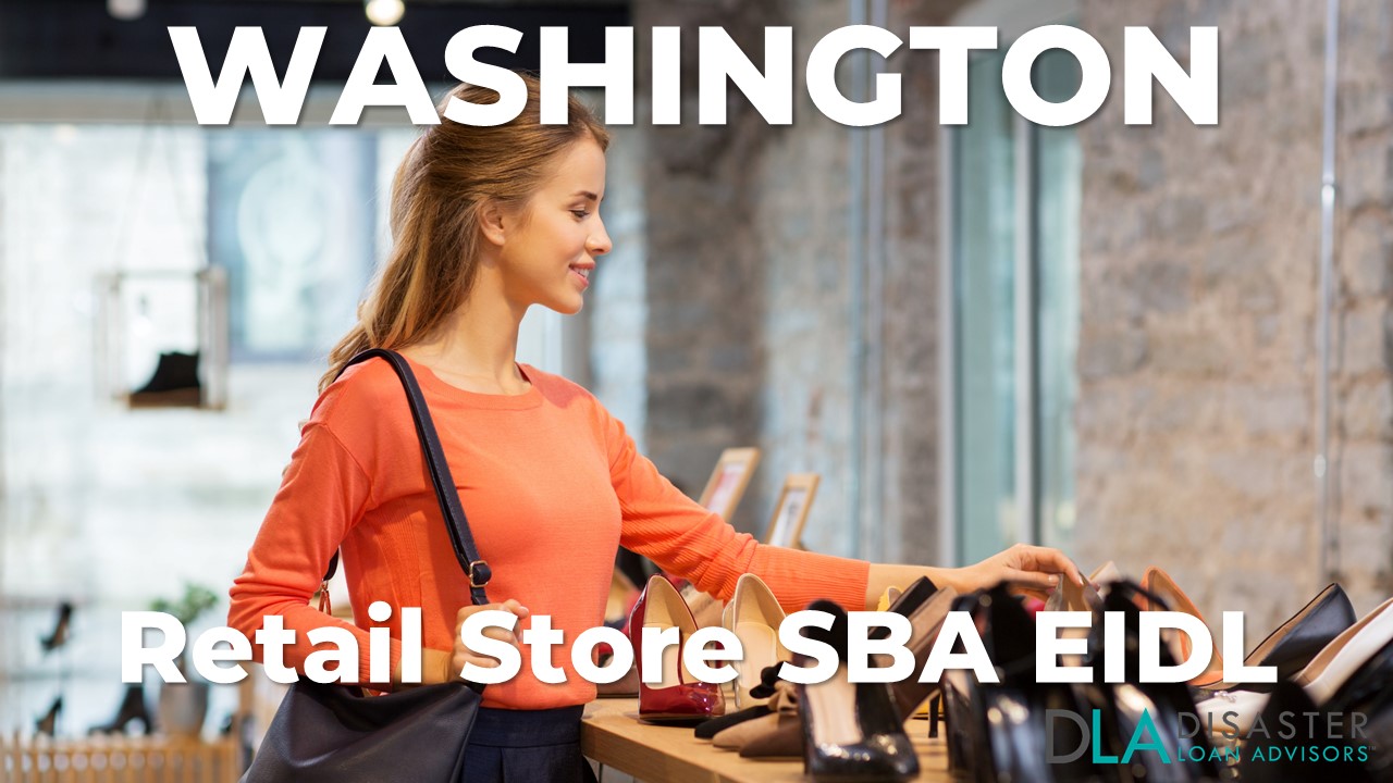 Washington Retail Store EIDL Loans for WA Retailers