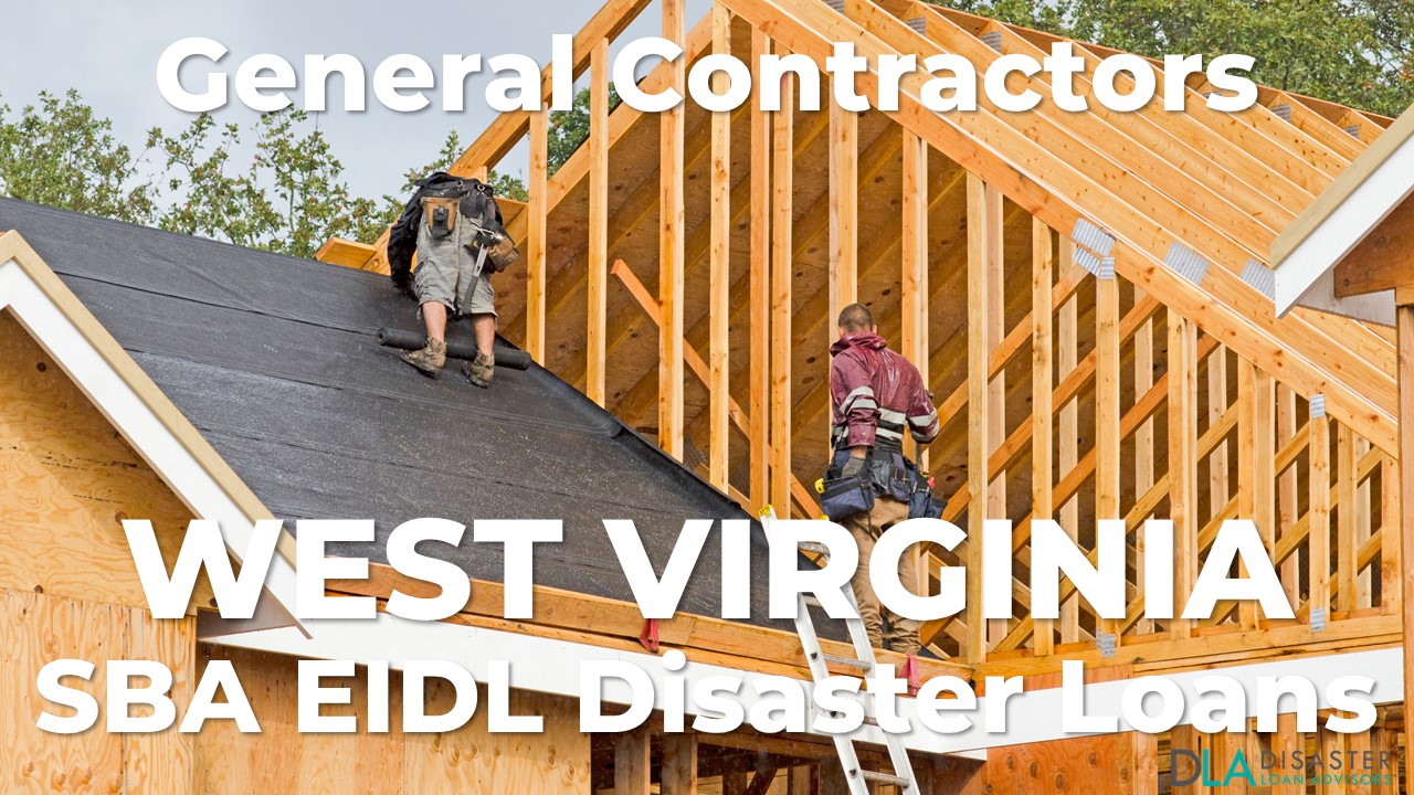 West Virginia Construction and Remodeling Industry SBA EIDL