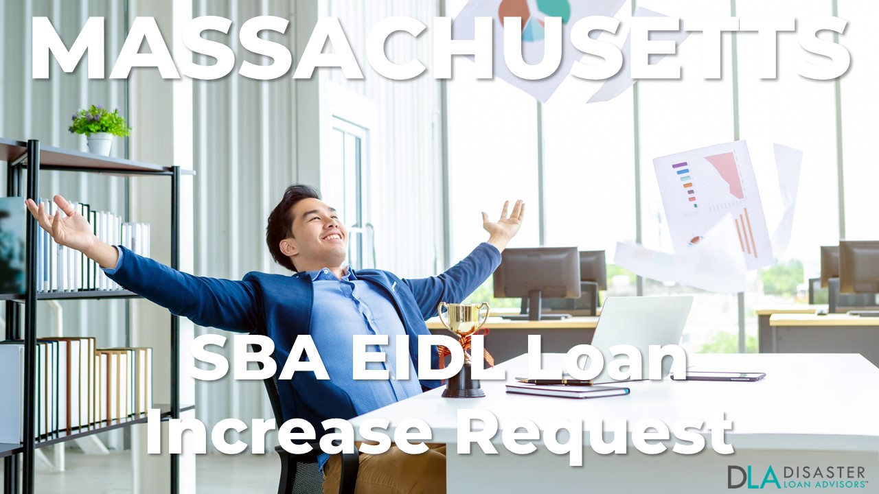 Massachusetts SBA EIDL Loan Increase Request