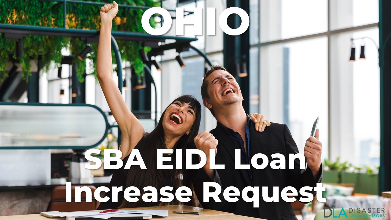 Ohio SBA EIDL Loan Increase Request