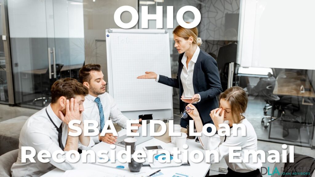 Ohio SBA Reconsideration Email
