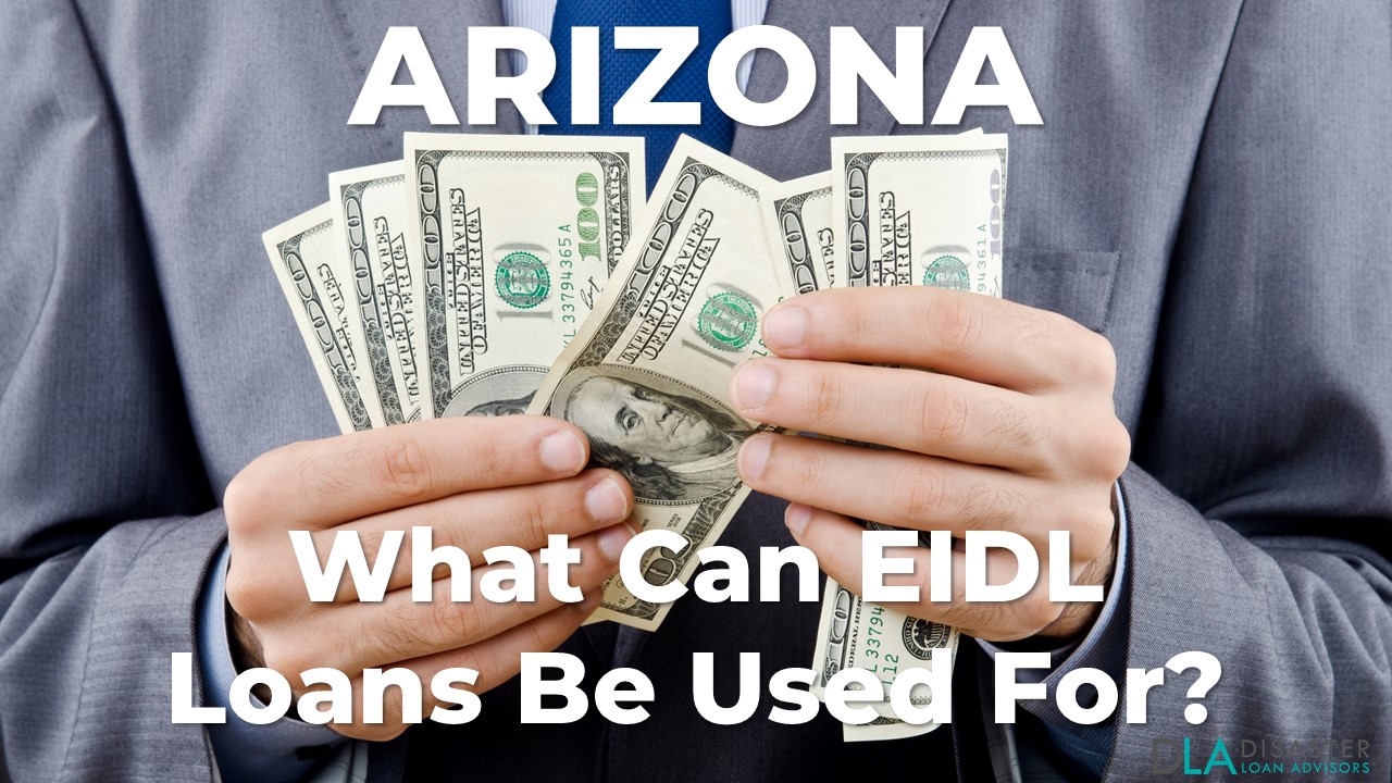 Arizona EIDL Loan Be Used For