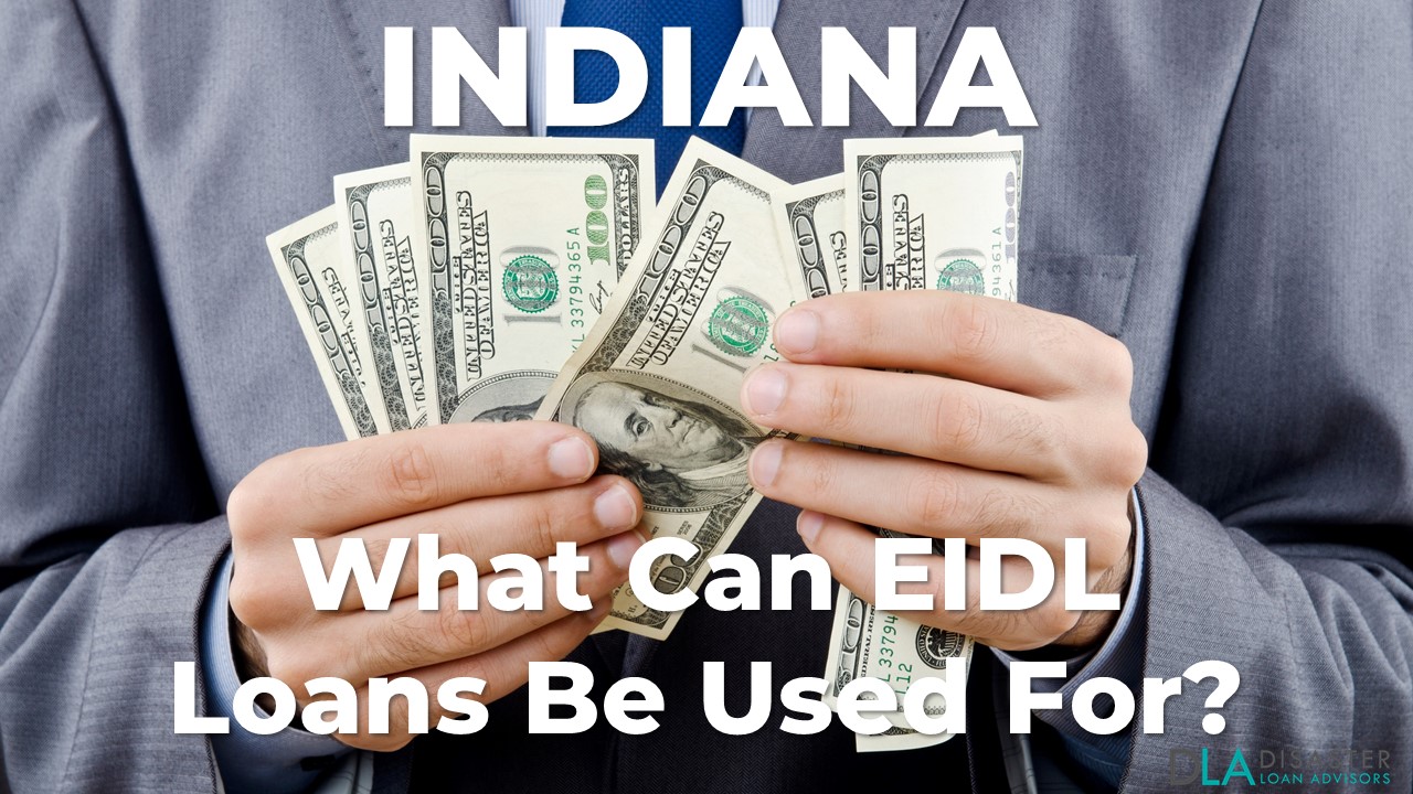 Indiana EIDL Loan Be Used For