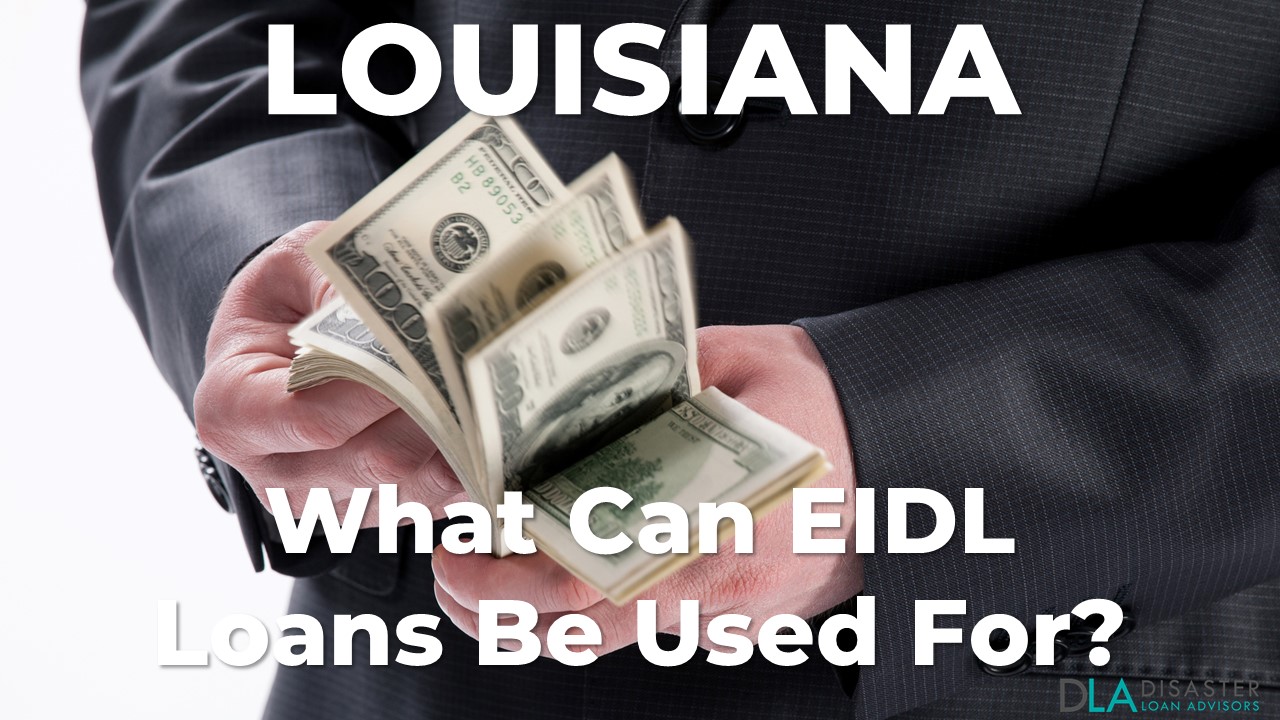Louisiana EIDL Loan Be Used For