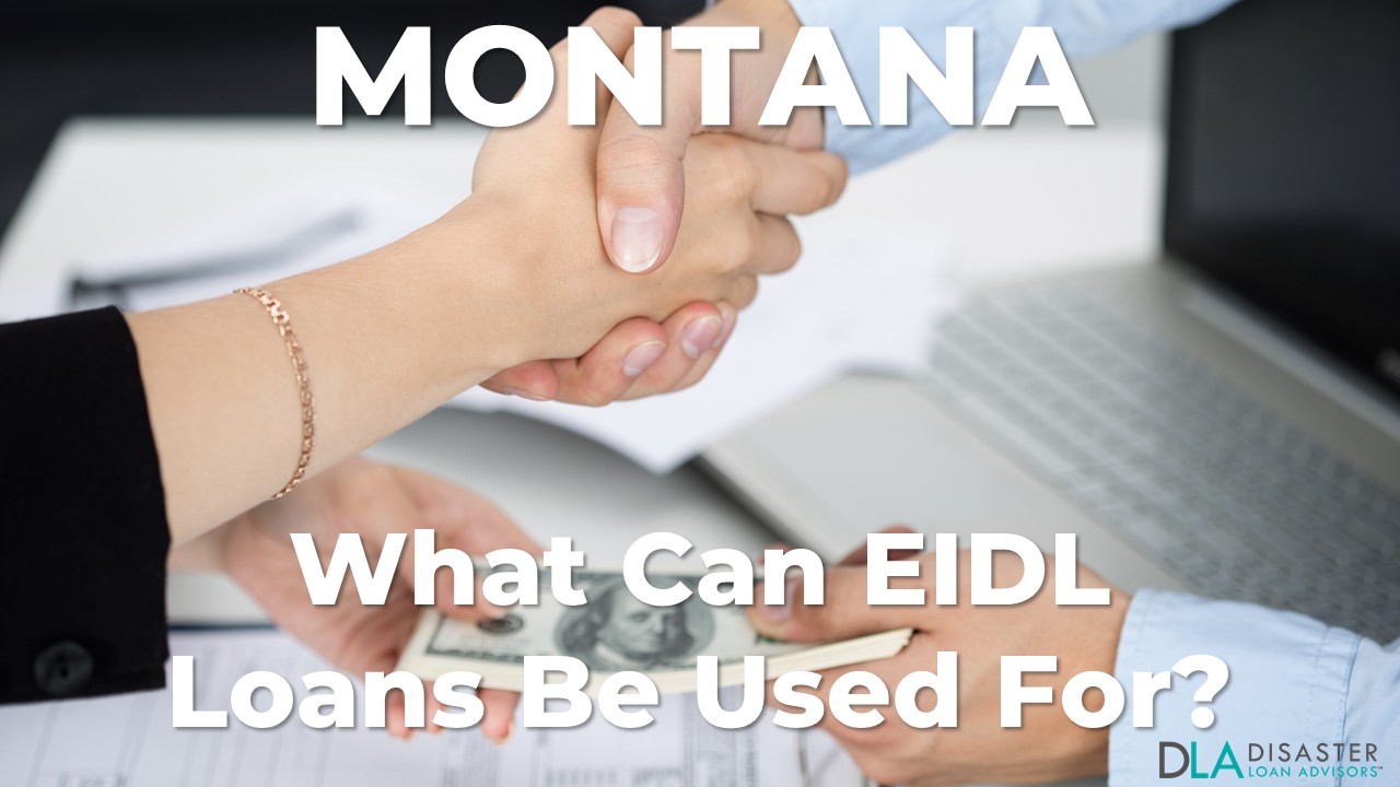 Montana EIDL Loan Be Used For