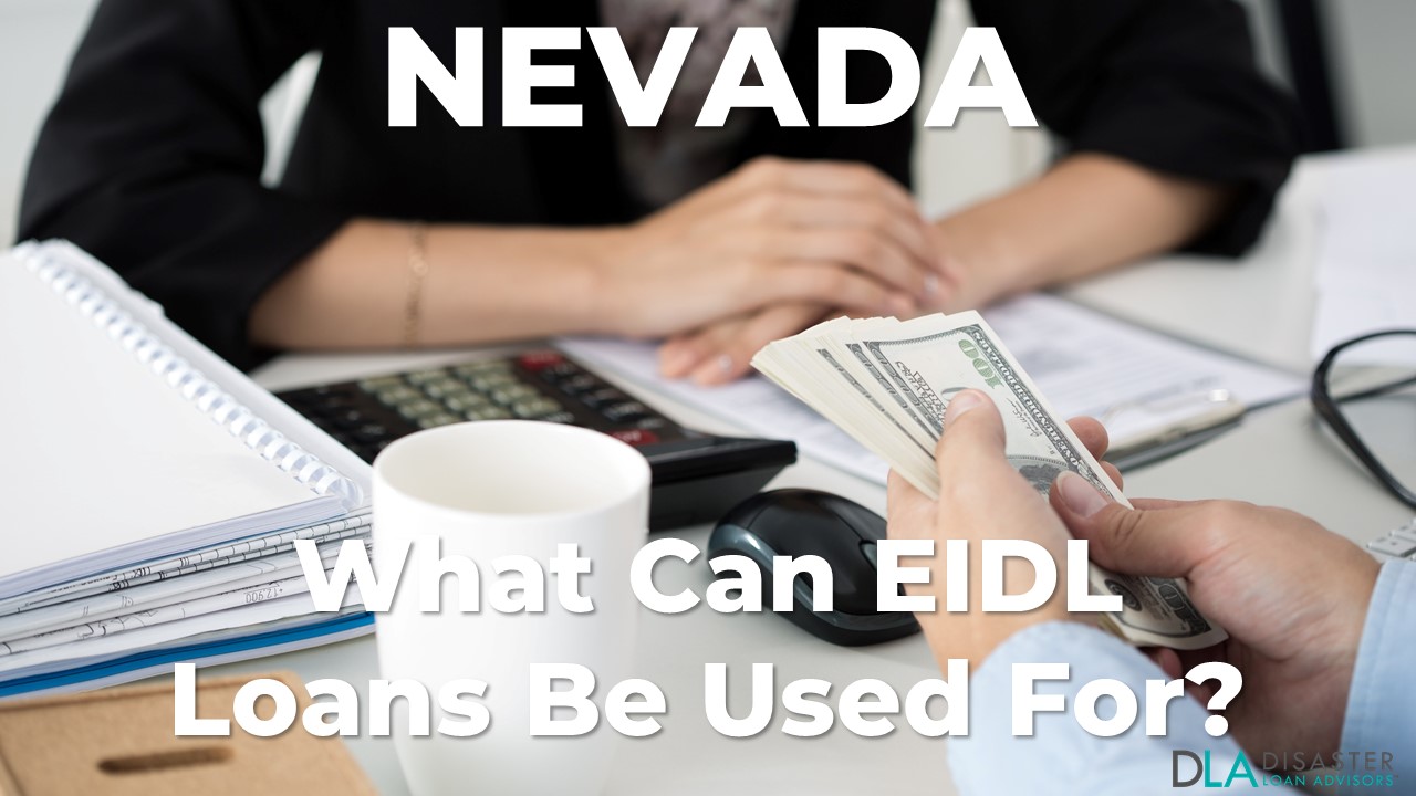 Nevada EIDL Loan Be Used For