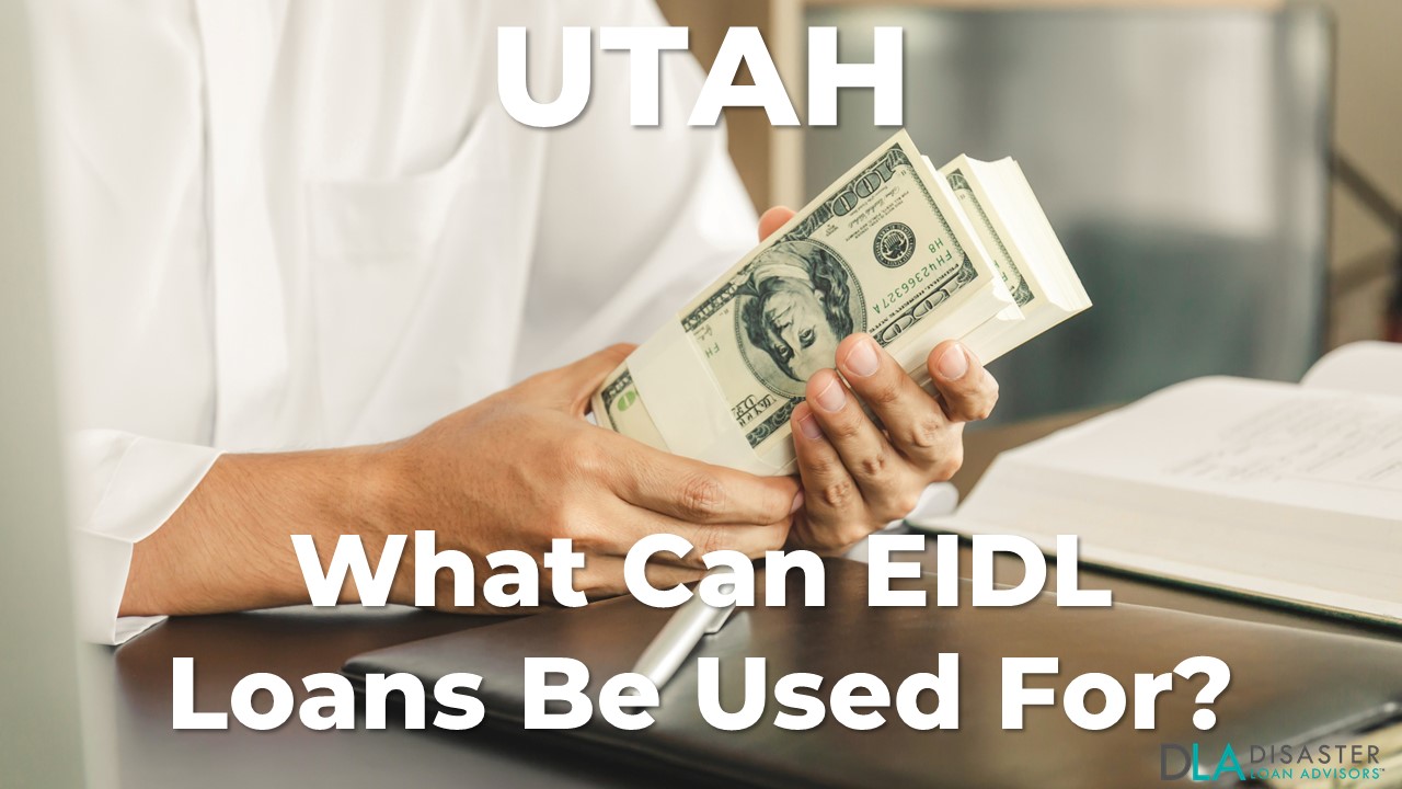 Utah EIDL Loan Be Used For