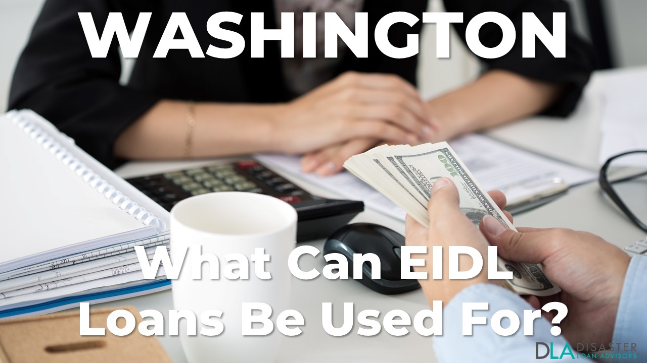 Washington EIDL Loan Be Used For
