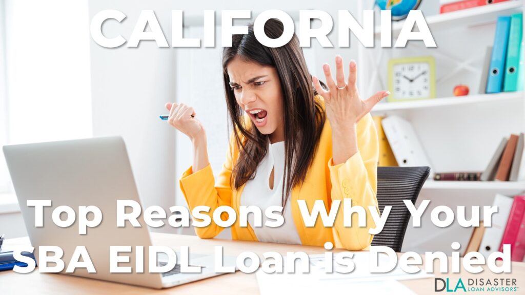 Why your California SBA EIDL Loan Was Denied