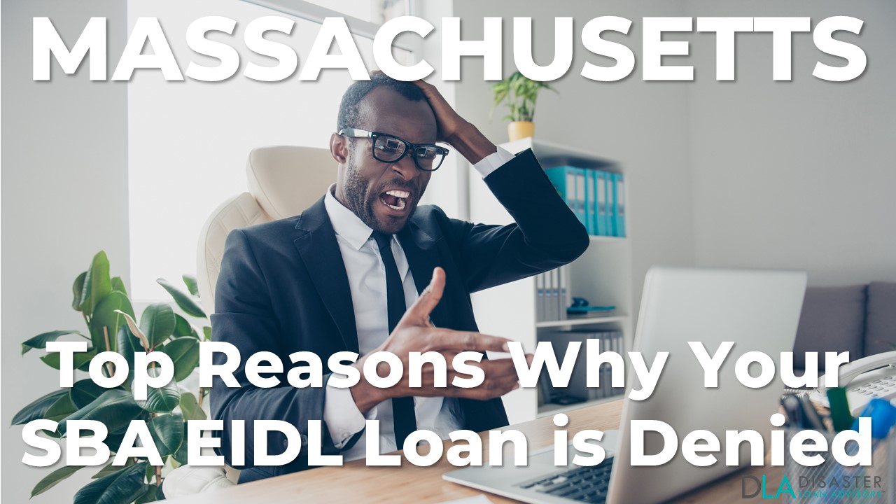 Why your Massachusetts SBA EIDL Loan Was Denied