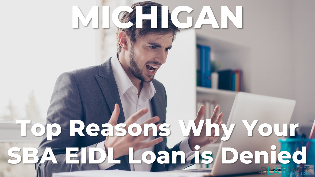 Why your Michigan SBA EIDL Loan Was Denied