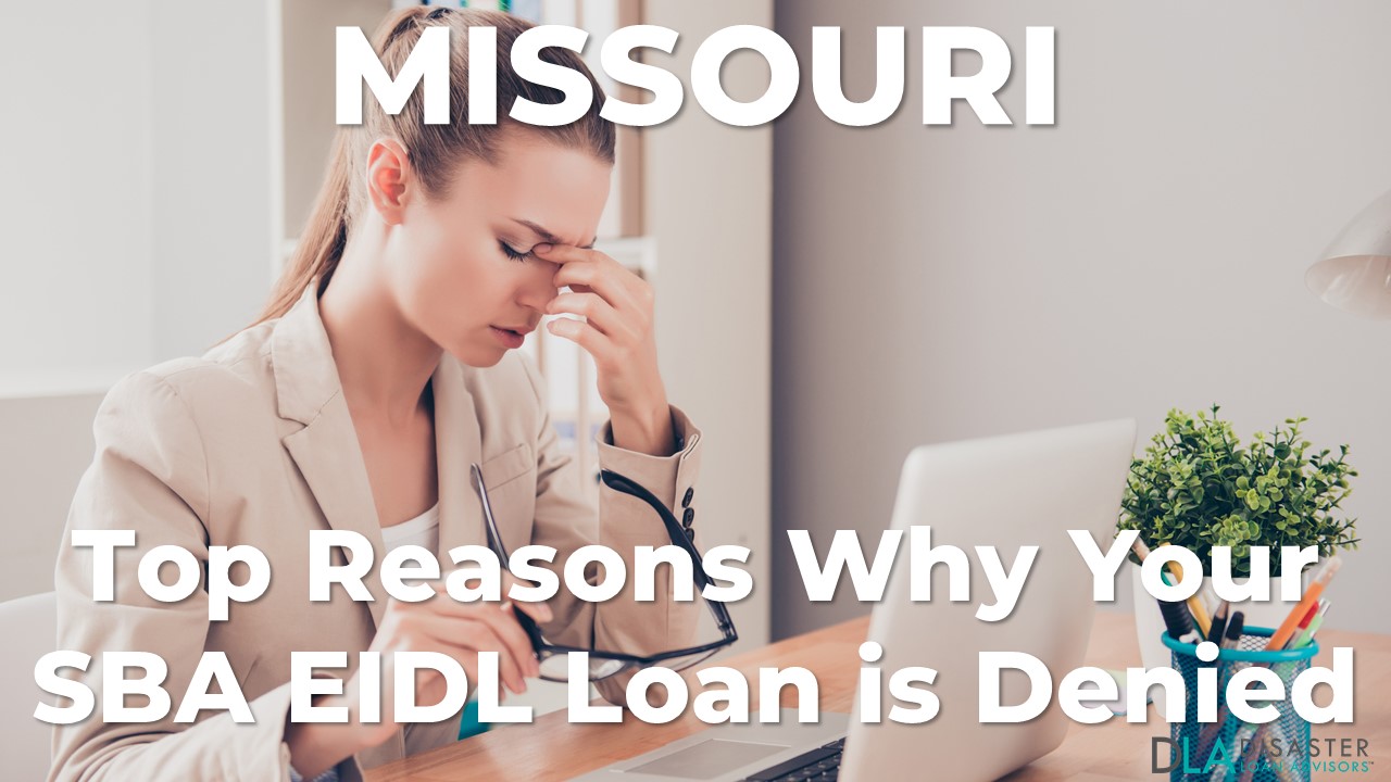 Why your Missouri SBA EIDL Loan Was Denied