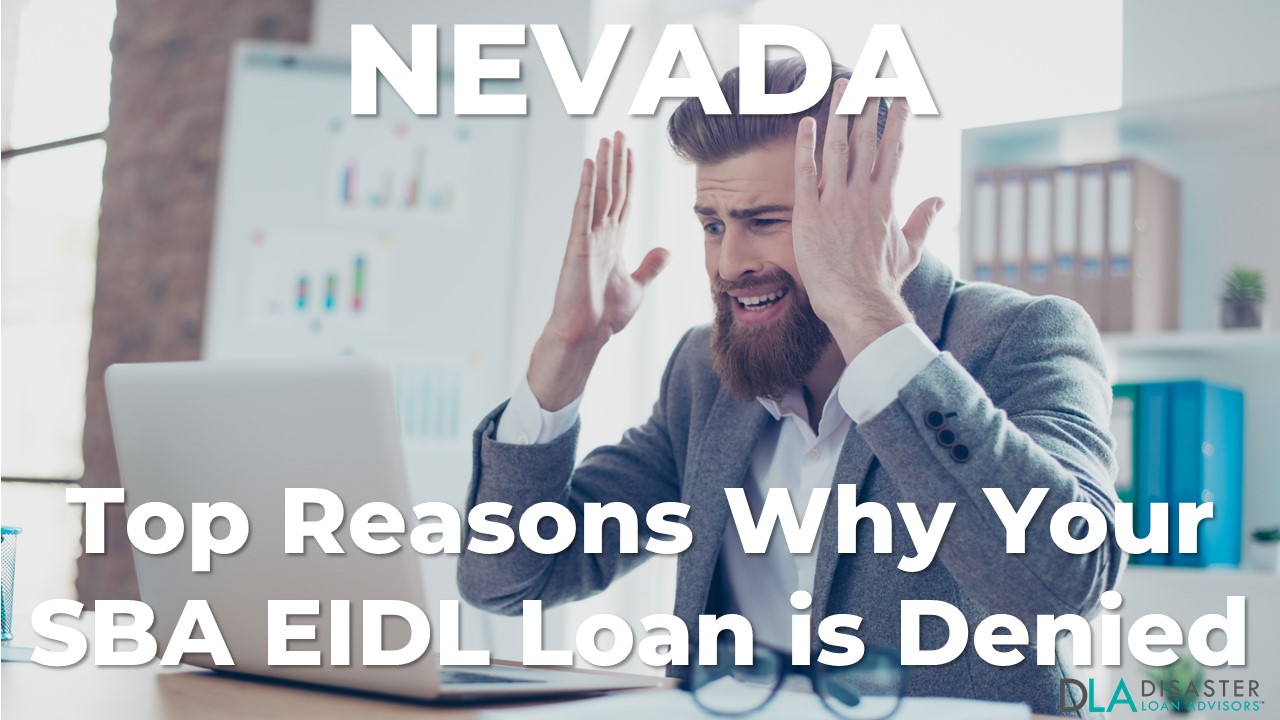 Why your Nevada SBA EIDL Loan Was Denied