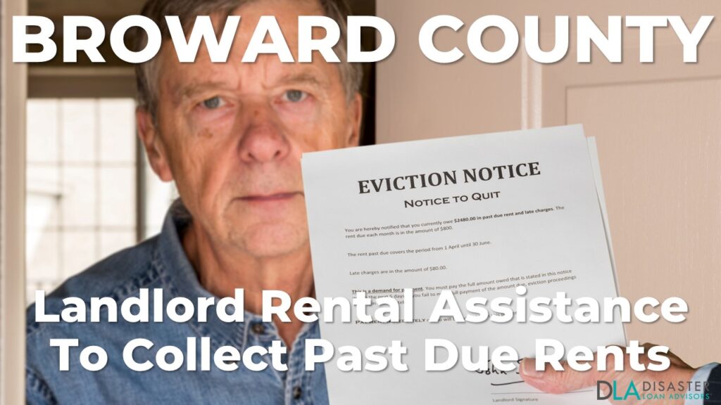 Broward County FL Landlord Rental Assistance Programs For Unpaid Rent 