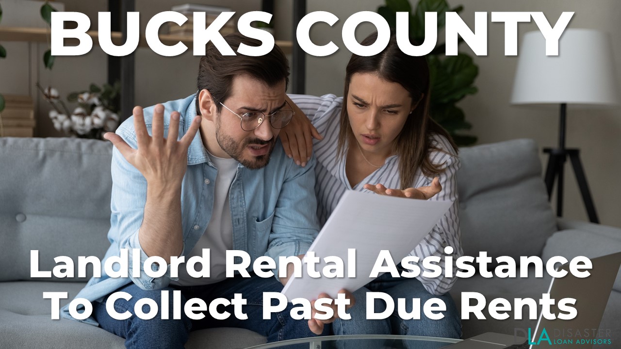 Bucks County, Pennsylvania Landlord Rental Assistance Programs for Unpaid Rent