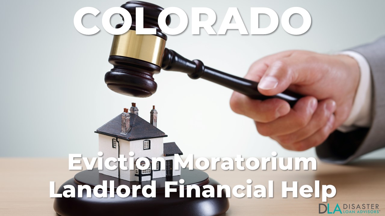 Colorado Eviction Moratorium: Landlord Financial Help for Property Owners in CO
