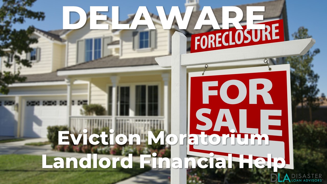 Delaware Eviction Moratorium Landlord Financial Help for Property Owners in DE
