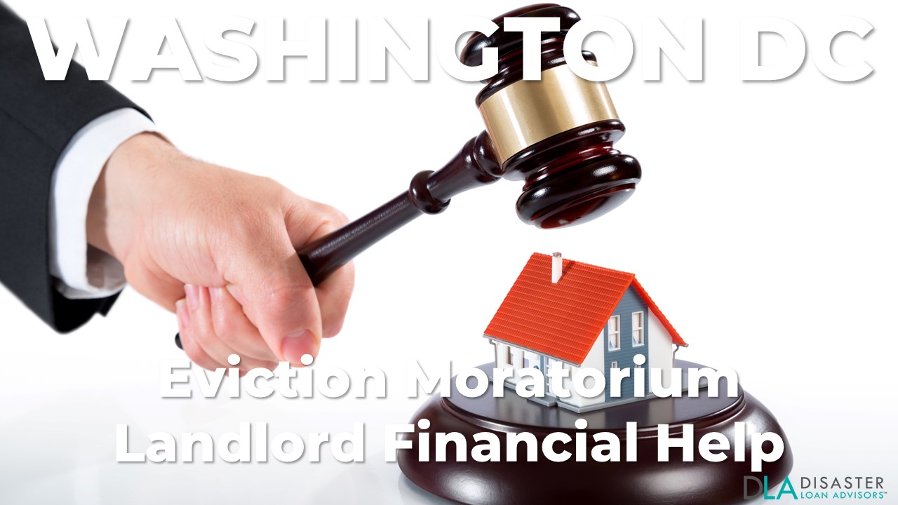 District of Columbia (Washington DC) Eviction Moratorium Landlord Financial Help for Property Owners in DC