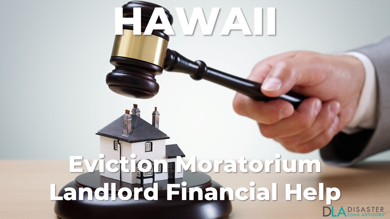 Hawaii Eviction Moratorium Landlord Financial Help for Property Owners in HI