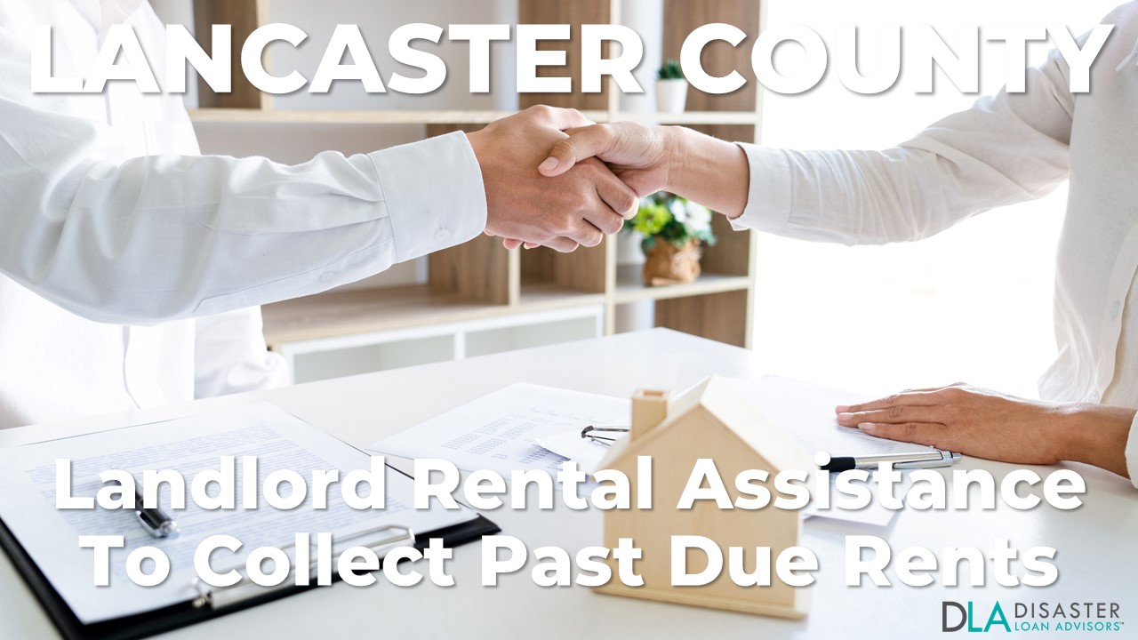 Lancaster County, Pennsylvania Landlord Rental Assistance Programs for Unpaid Rent