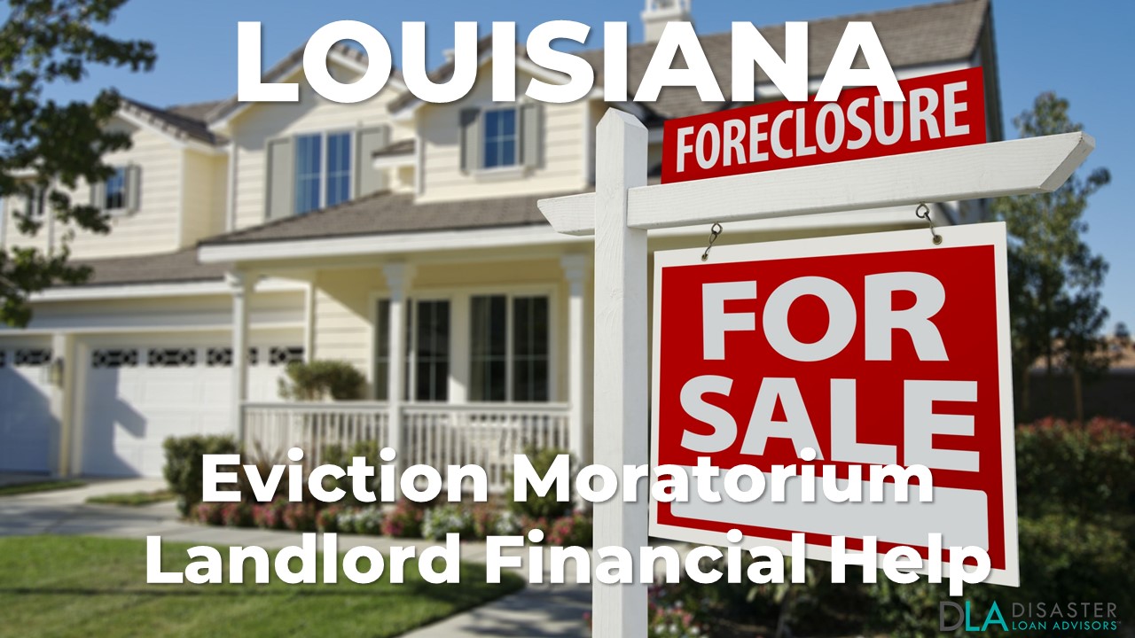 Louisiana Eviction Moratorium: Landlord Financial Help for Property Owners in LA
