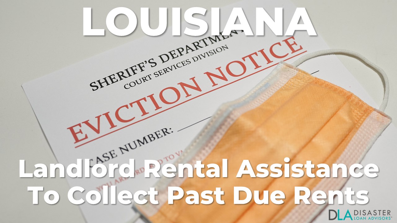 Louisiana Evictions: Tenant Rental Assistance to Get Landlords Rent Paid