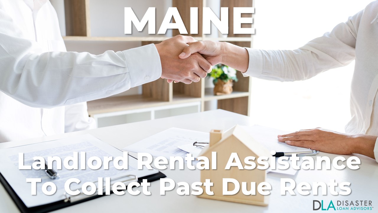 Maine Evictions: Tenant Rental Assistance to Get Landlords Rent Paid