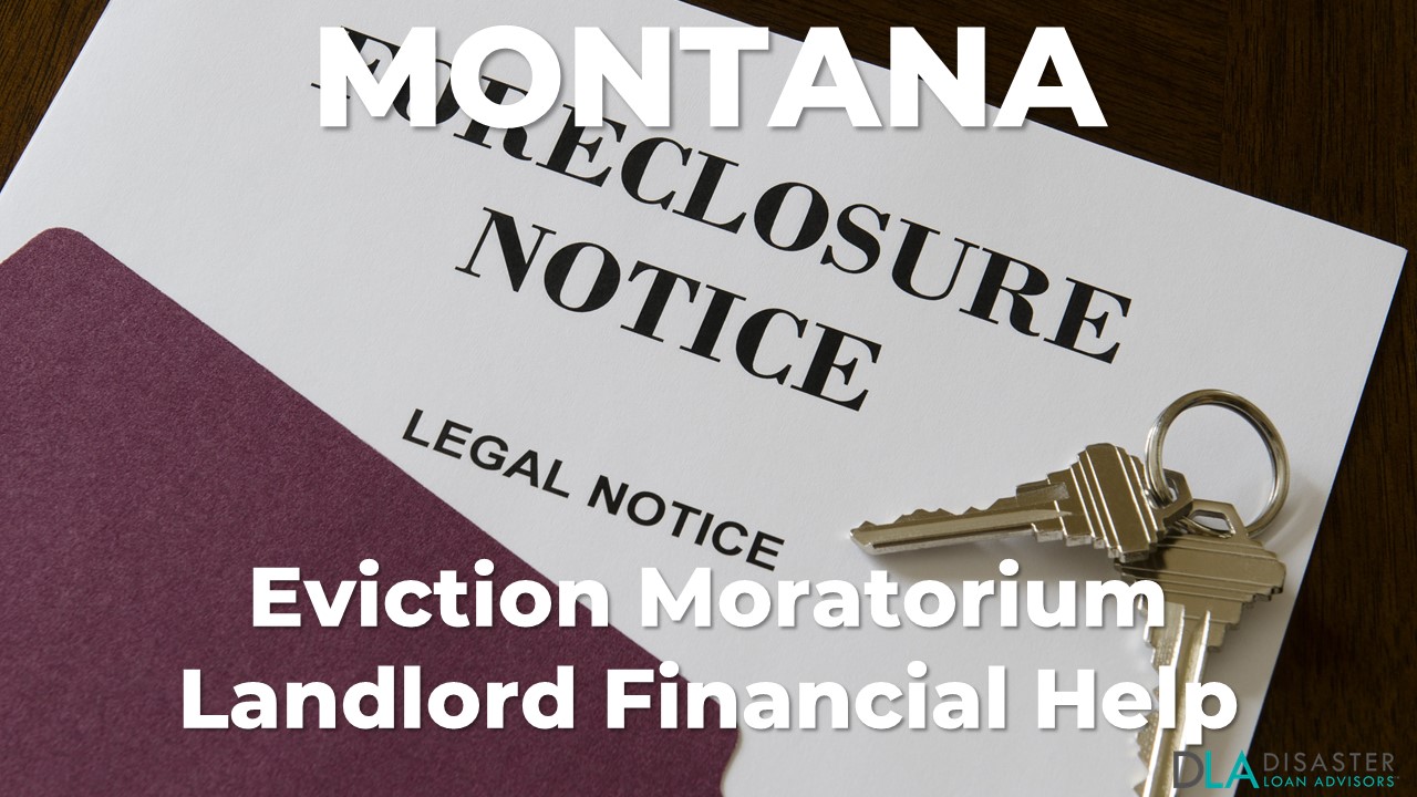 Montana Eviction Moratorium Landlord Financial Help for Property Owners in MT