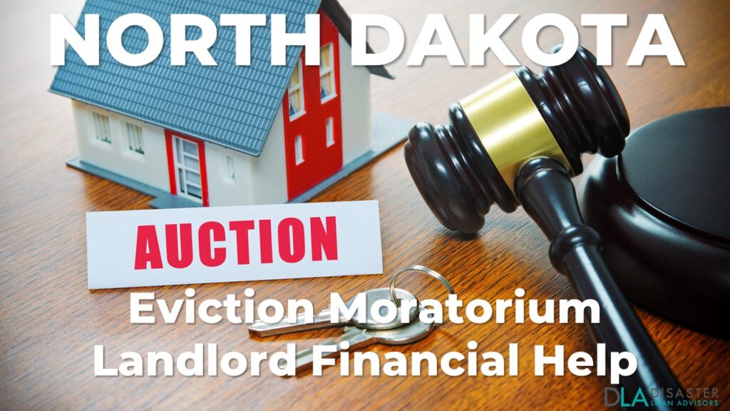 North Dakota Eviction Moratorium Landlord Financial Help for Property Owners in ND