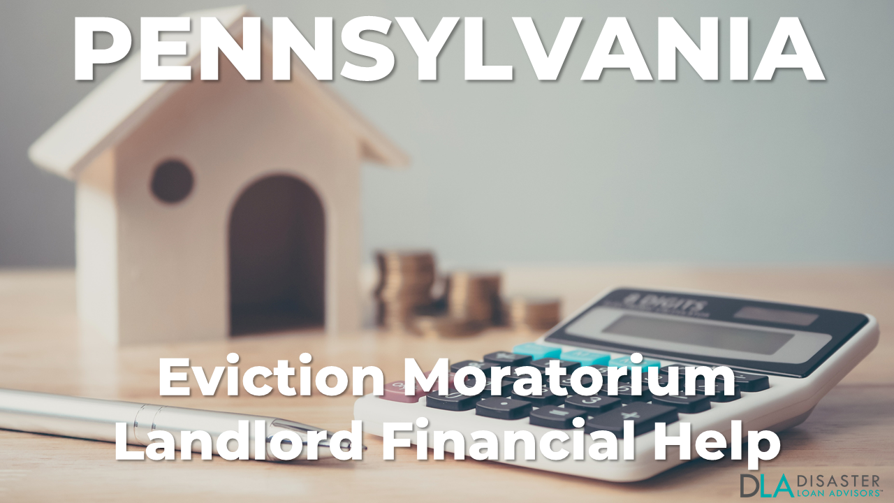 Pennsylvania Eviction Moratorium Landlord Financial Help for Property Owners in PA
