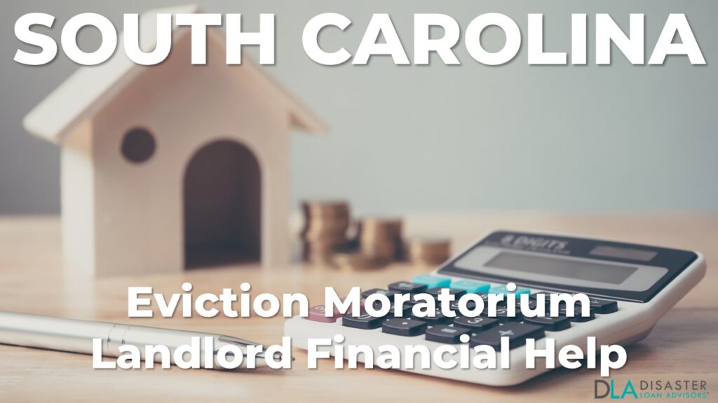 South Carolina Eviction Moratorium: Landlord Financial Help for Property Owners in SC