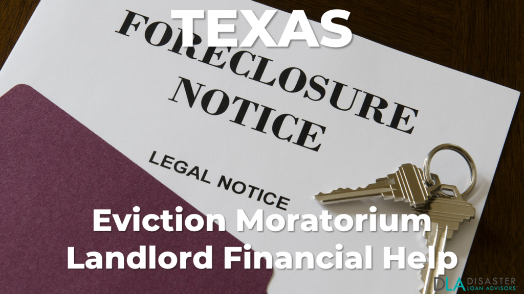 Texas Eviction Moratorium Landlord Financial Help for Property Owners in TX
