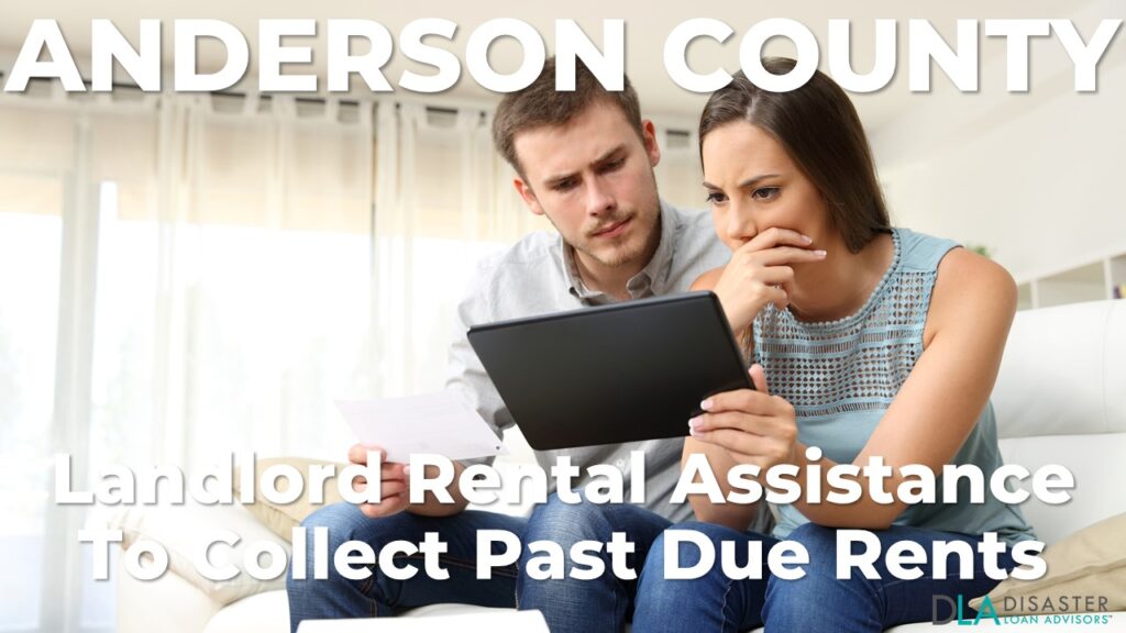 Anderson County, South Carolina Landlord Rental Assistance Programs for Unpaid Rent