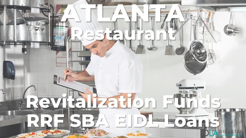 Atlanta, Georgia Restaurant Revitalization Funds SBA RFF