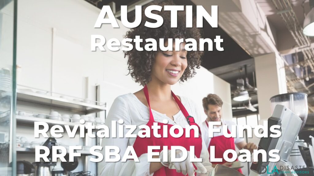 Austin, Texas Restaurant Revitalization Funds SBA RFF