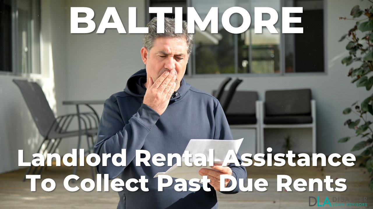 Baltimore, Maryland Landlord Rental Assistance Programs for Unpaid Rent