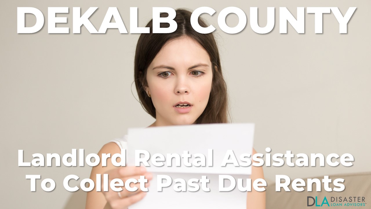 DeKalb County, Georgia Landlord Rental Assistance Programs for Unpaid Rent