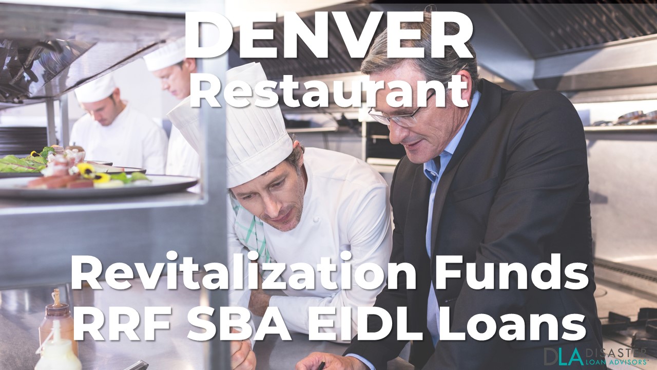 Denver, Colorado Restaurant Revitalization Funds SBA RFF